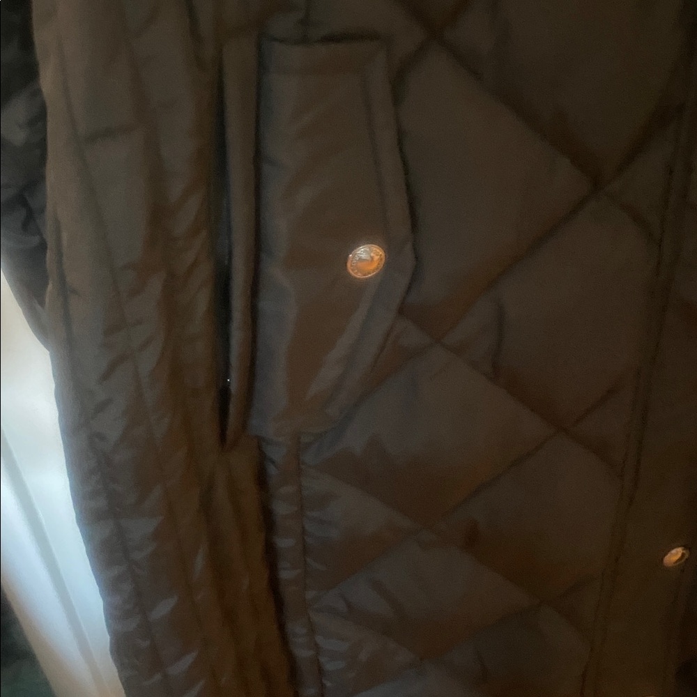 London Fog Women's Black Puffer Coat - Picture 6 of 7